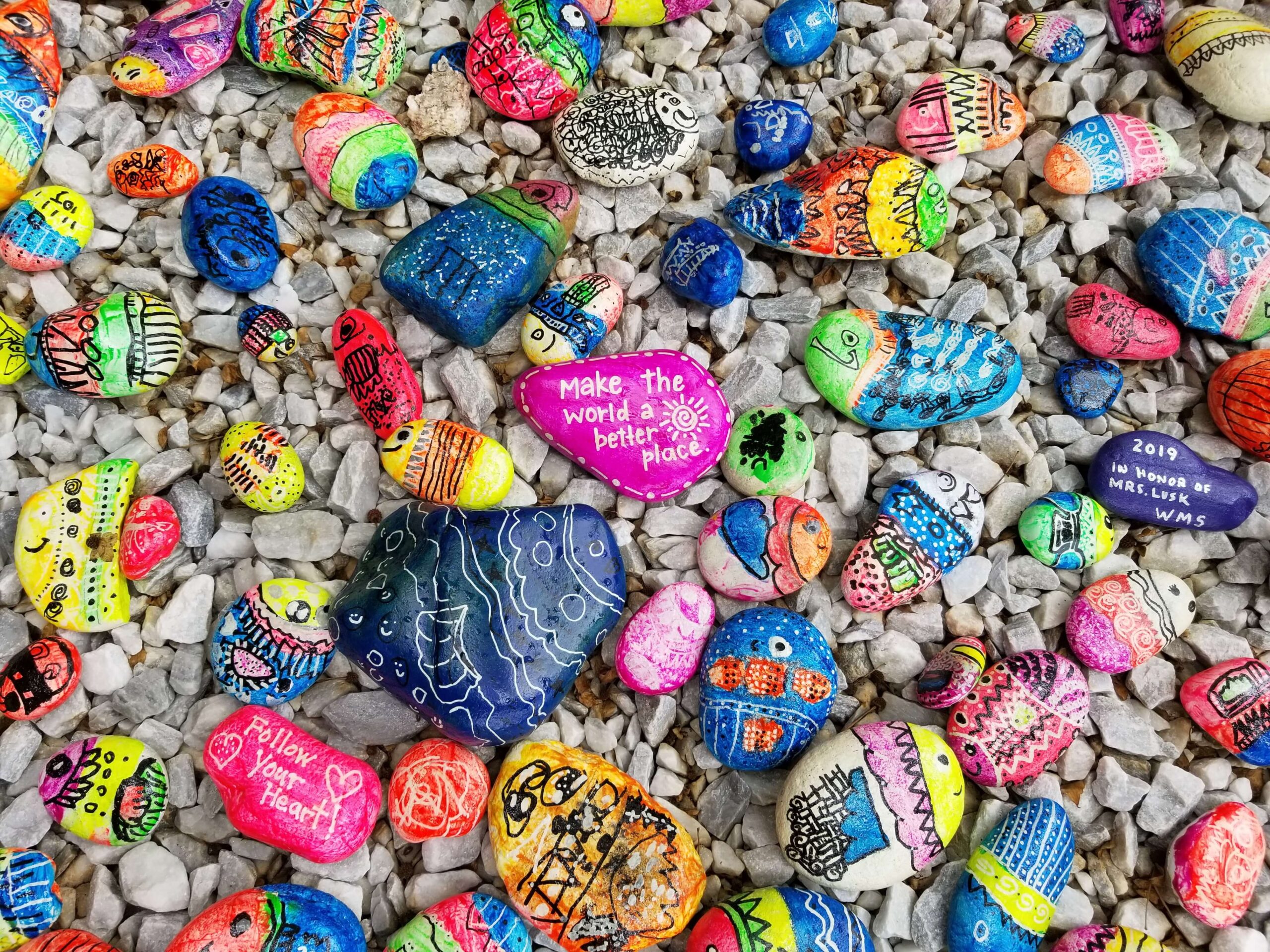 Painted rocks with messages Painted rocks with messages
